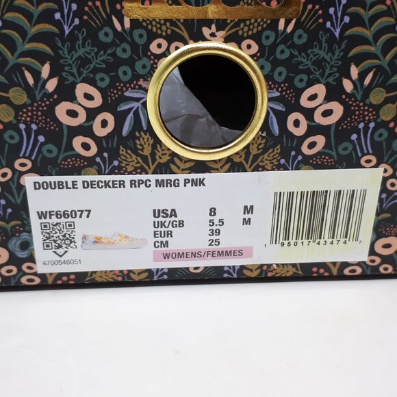 Keds Double Decker RPC Marguerite Floral Pink Womens Size 8 Casual Shoe Sneaker - Picture 10 of 12